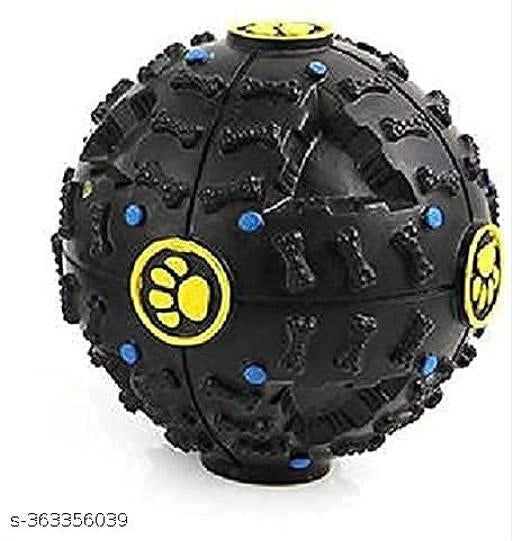 ๐พ Chew Playing Rubber Ball for Pet (Black) โ Durable Dog Ball for Active Play